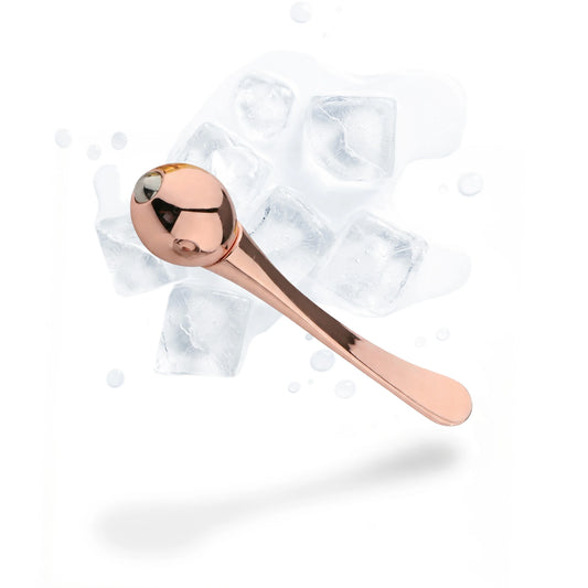 Refreshing eye contour massage roller